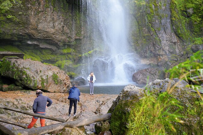 Giron Waterfall and Busa Lake - Busa Lake after the waterfall