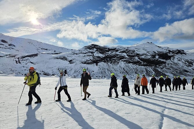Glacier Hike, South Coast Waterfalls & Black Sand Beach - Skógafoss: power, mist, and a short visit