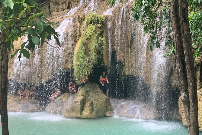 Glamping in Kanchanaburi and Erawan Falls 2 days/1 night - The scenic train ride through Kanchanaburi
