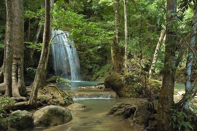 Glamping in Kanchanaburi and Erawan Falls 2 days/1 night - A night of glamping beside the Kanchanaburi jungle