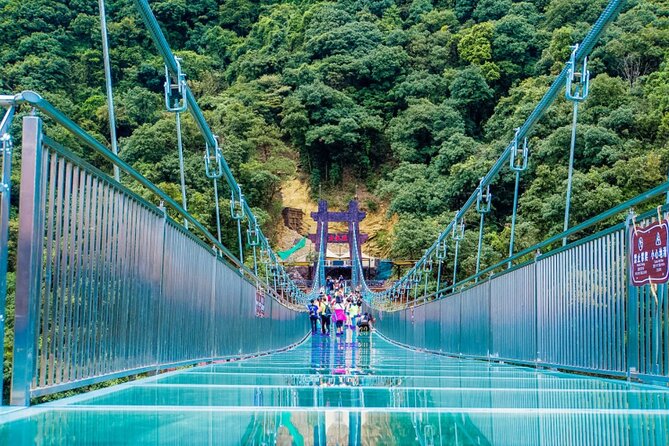Glass Bridge Waterfall Ravine Underground River Cave Private Tour - Jinlong Cave: an underground river with two kinds of walking