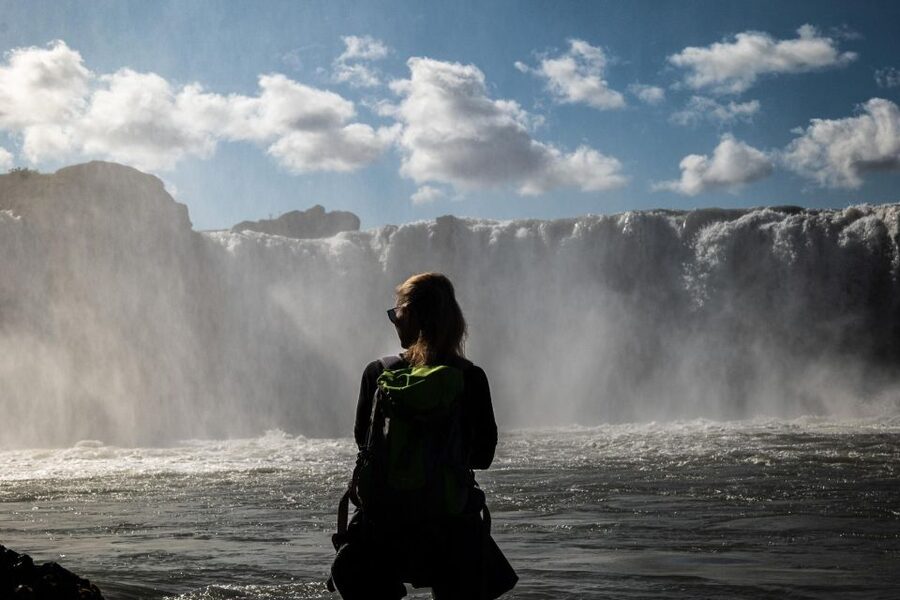 Goðafoss Waterfall Tour from Akureyri Port - The 45-minute drive through North Iceland