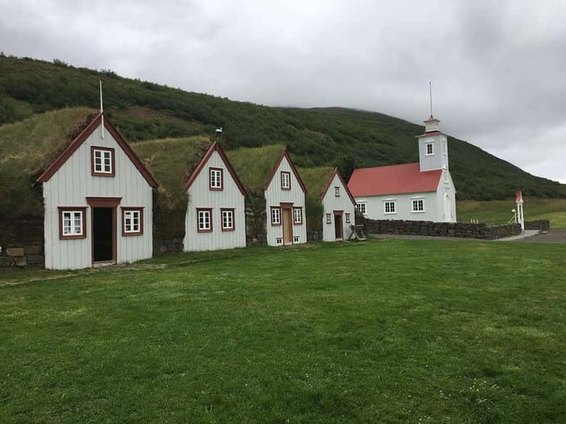 Godafoss Waterfall & Turf House Tour from Akureyri Port - Goðafoss: 45 Minutes Beside the Water