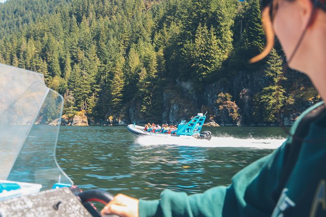 Granite Falls Zodiac Tour by Vancouver Water Adventures - Granite Falls and the Buntzen Powerhouse