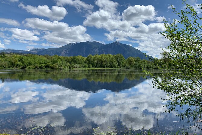 Guided forest hike to Seattle waterfalls incl. Snoqualmie Falls - Borst Lake and the Mount Si view