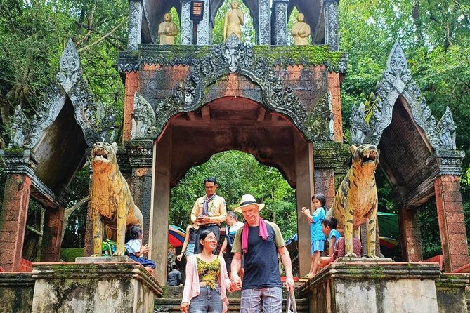 Guided Small-Group Tour in Kulen Mountain Park Waterfall - Walking down to Phnom Kulen Waterfall