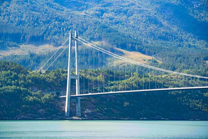 Guided tour to Hardangerfjord with Waterfalls and Ferry Crossing - Along the Hardangerfjord toward Kvanndal
