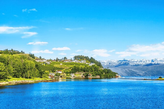 Guided tour to Hardangerfjord with Waterfalls and Ferry Crossing - Utne, Herand, and the orchard road to Jondal