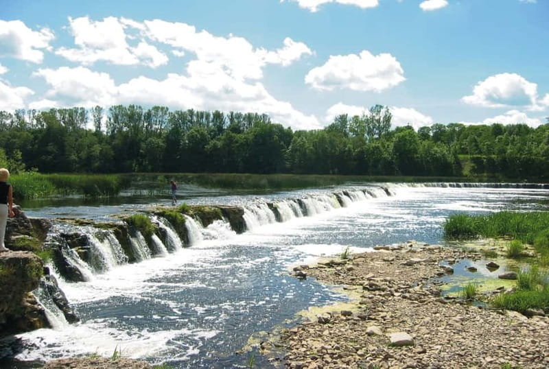 Guided Tour to UNESCO Kuldiga town & Venta River Waterfall - Sabile’s vineyard and the Doll’s Garden