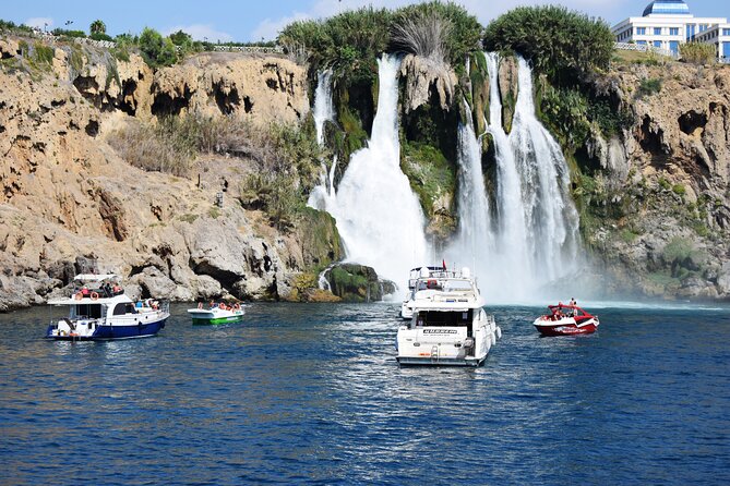 Half-Day Boat Tour to Antalya Waterfalls from Belek - Swimming beneath the Falezler cliffs
