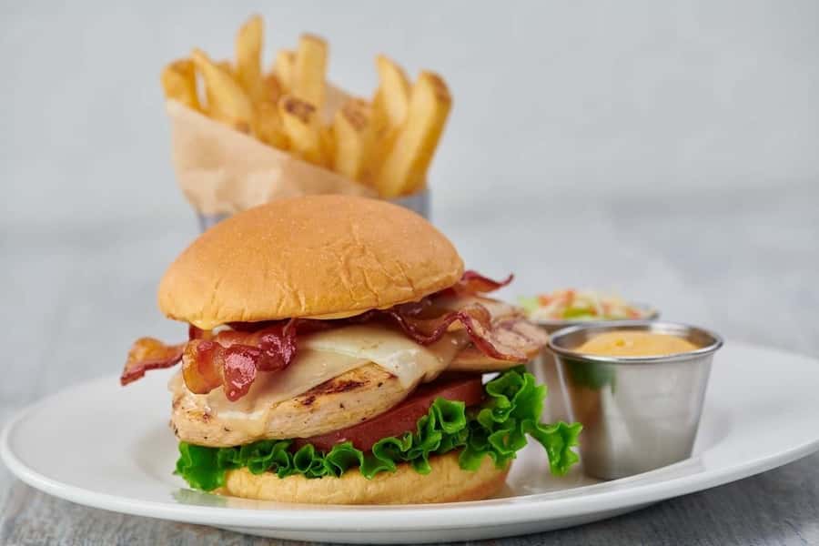 Hard Rock Cafe Meal: Niagara Falls, United States - What arrives on the plate