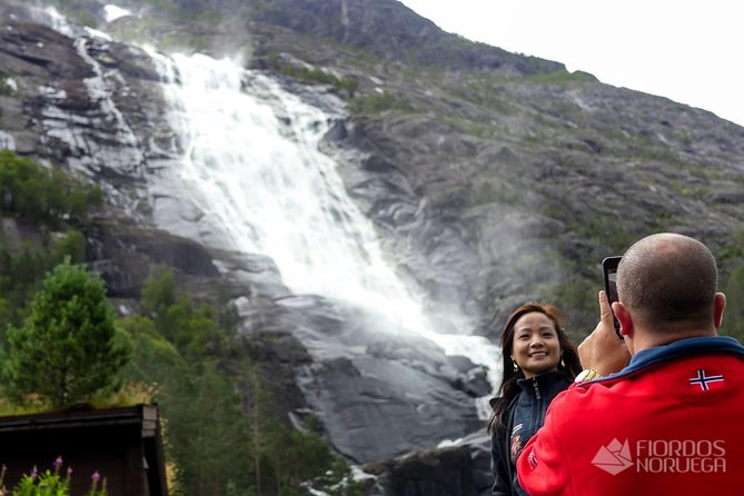 Haugesund Shore Excursion: Åkrafjorden & Langfoss waterfall - Haraldshaugen brings history into the day