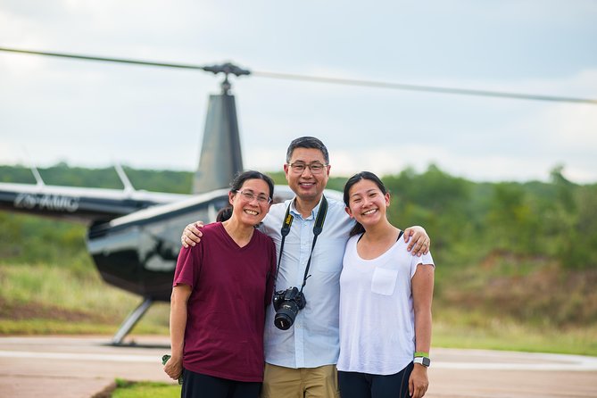 Helicopter Scenic Flight over Victoria Falls 12-13 minutes Flight - Bubble windows, camera seats, and photo planning