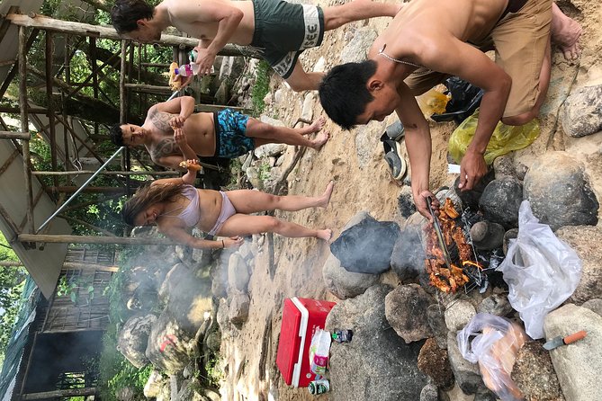 Hidden Hon Ba Nature Reserve Motorcycle Tour BBQ,Beer,Waterfall - BBQ lunch, cold drinks, and mountain air