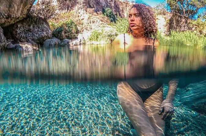 Hike and Swim in fresh springs and waterfalls in Guadalajara - What the $57.70 price buys you