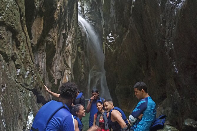 Hiking Tabernacle Thundering Waterfall in Dominican Republic - Four hours of climbing, swimming, and river walking