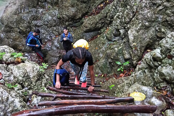 Hiking Tabernacle Thundering Waterfall in Dominican Republic - The smaller waterfalls are part of the reward