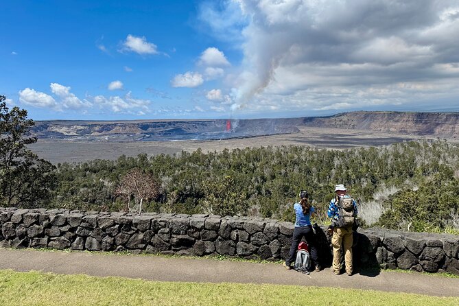 Hilo Shore Excursion: Active Volcano, Lava Tube, Waterfall and Gardens - From Hilo pickup to Kilauea’s steaming ground