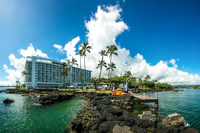 Historic Hilo Bay Waterfalls by Kayak - Paddling past Moku Ola and Hilo town