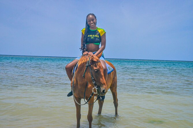 Horseback riding & bluehole secret falls from Montego Bay - Ocho Rios gives you a short pause