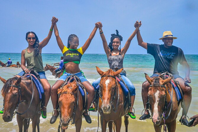 Horseback riding & bluehole secret falls from Montego Bay - Dunn’s River and Blue Hole need clarification