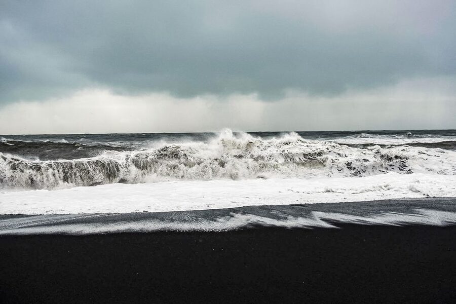 Iceland: Full-Day South Coast, Black Beach & Waterfalls Tour - Reynisfjara, where the sea meets black volcanic sand