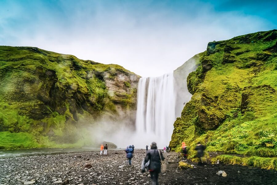 Iceland: Full-Day South Coast, Black Beach & Waterfalls Tour - Sólheimajökull from the coach route