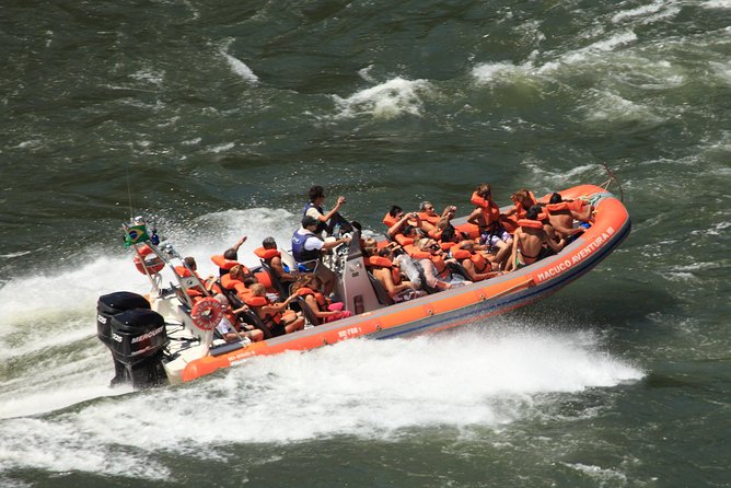 Iguassu Falls Combo Tour: Visit to the Brazilian side and Waterfall Boat Ride - The Brazilian falls walk gives you the big picture
