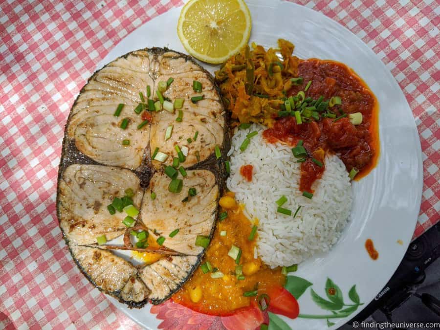 Ile aux cerfs: Private picnic, waterfall, bbq beach lunch - The changing colors of the Mauritius lagoon