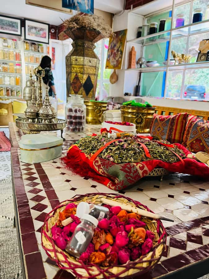 imlil valley atlas mountains guided walk & lunch with locals - Aroumd, terraces, and the High Atlas setting
