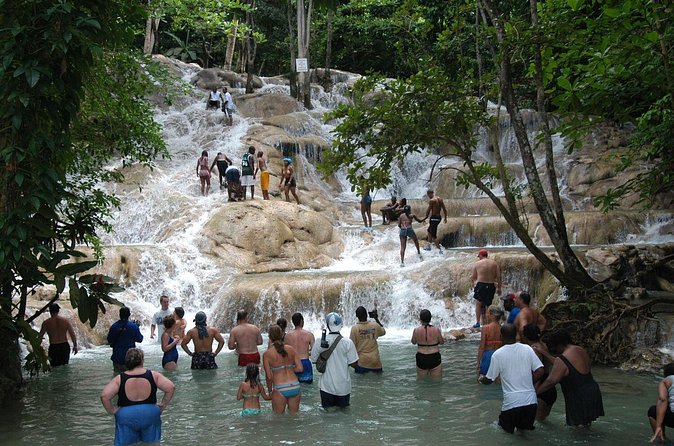 Jamaica Dunn's River Falls Party Cruise with Snorkeling - Timing can make or break the value