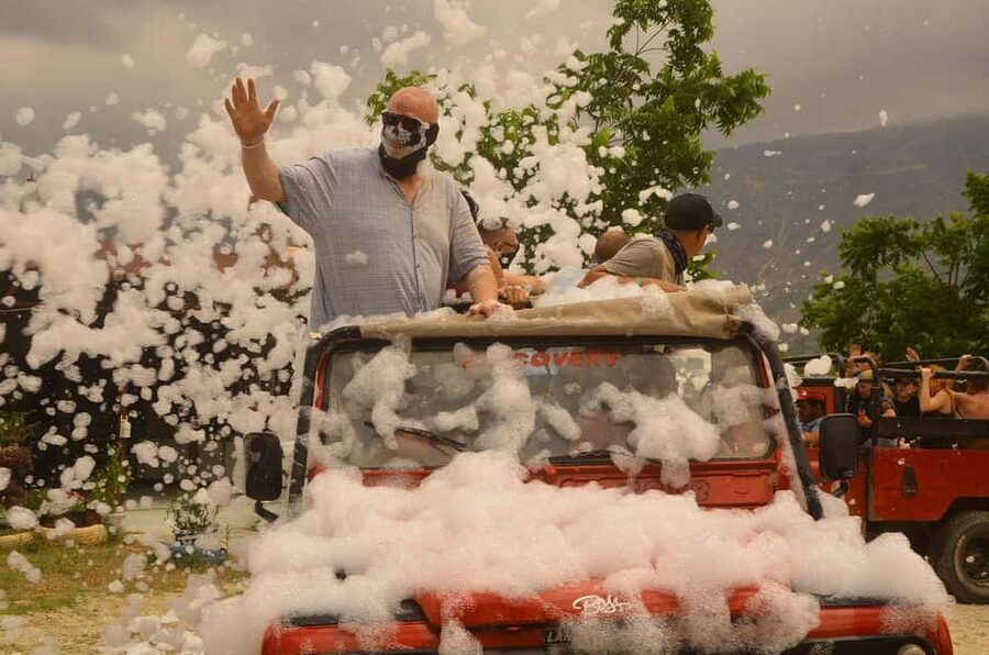Jeep Safari-Lunch-Boat-Canyon-Waterfall-Foam,Water Party - Quick facts about the Side Jeep Safari