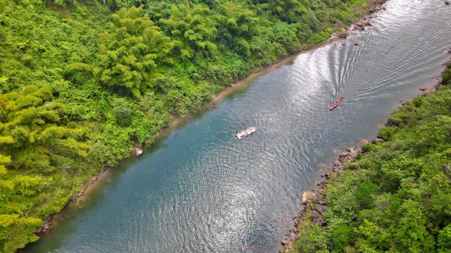 Jewel Of Fiji: Boat, Raft & Waterfall Culture Tour w/Lunch - The long trip from Denarau to the river