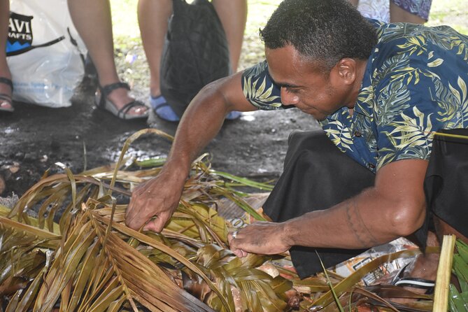 Jewel Of Fiji incl Fijian Village, waterfall & Lunch(Nadi Hotels) - Swimming beneath Magic Waterfall