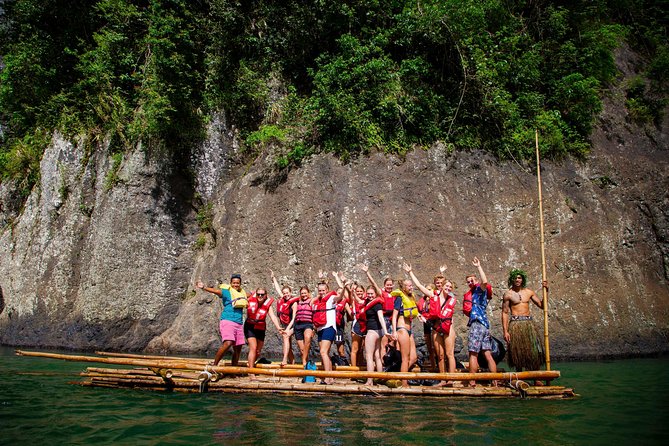 Jewel Of Fiji incl Fijian Village, waterfall & Lunch(Nadi Hotels) - A slower ride on a bamboo raft