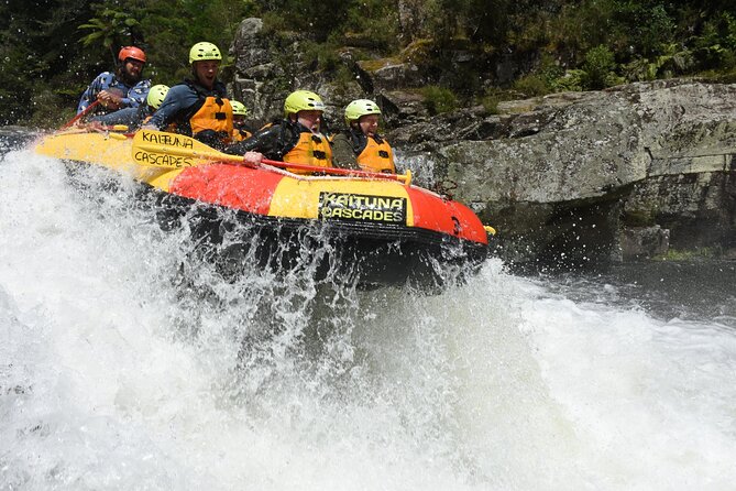 Kaituna Cascades - Grade 5 Wairoa River near Tauranga - Mothers Nightmare sets the tone