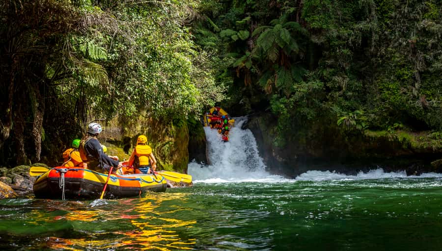 Kaituna River and Tutea Falls Whitewater Rafting - Fourteen rapids in a 50-minute river run