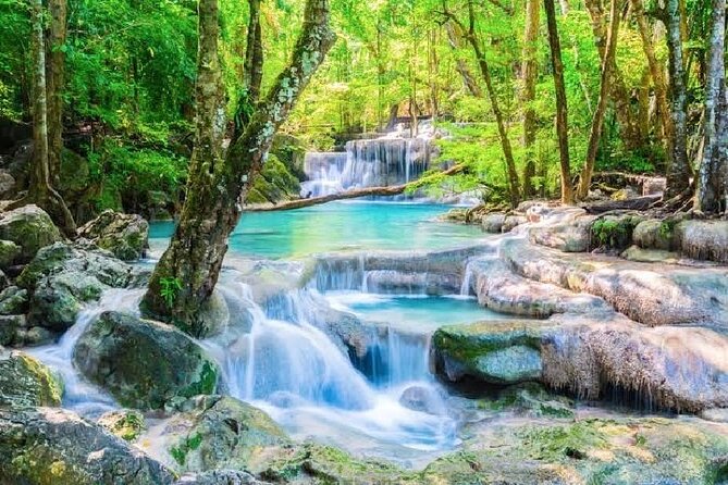 Kanchanaburi Day Trip: WWII Death Railway & Erawan Falls - Key points at a glance