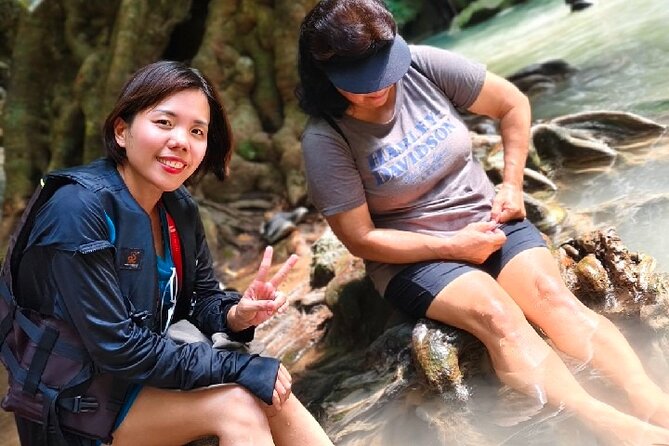 Kanchanaburi Day Trip: WWII Death Railway & Erawan Falls - The train from Thakilen Station to Krasae Cave