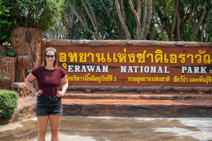 Kanchanaburi: Erawan Waterfall & Train Full-Day Tour - Riding the old Siam-Burma Railway