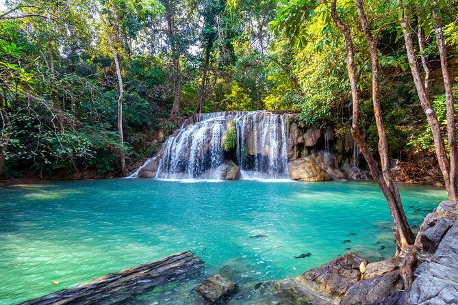 Kanchanaburi Full Day Tour: River Kwai and Erawan Falls - Leaving Bangkok around 7:15 in the morning
