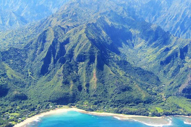Kauai Private Doors-Off Helicopter: Ultimate Waterfalls & Canyons - Hanalei Bay, Hanalei Valley, and Namolokama Falls