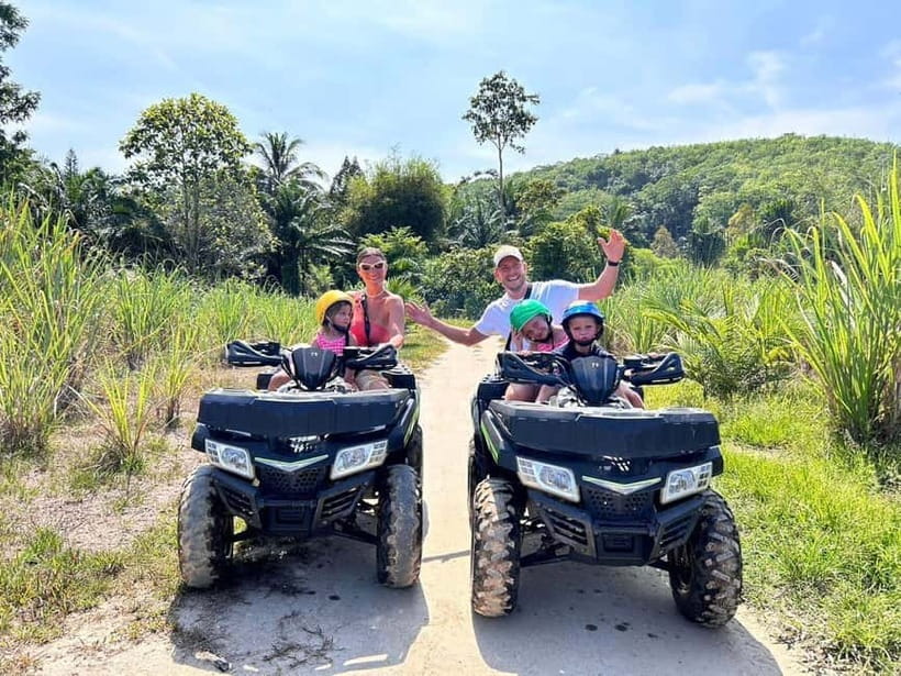 Khao Lak: ATV Ride Through Mountain and Waterfall Trails - Palm gardens, creeks, and rubber plantations
