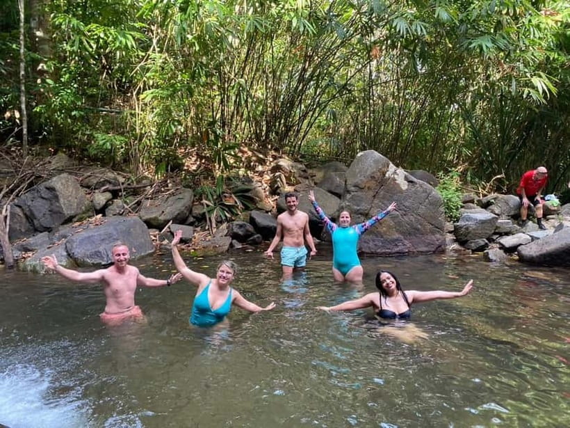 Khao Lak’s Best: Elephant Sanctuary,Rubber Tapping&Waterfall - Meeting the elephants without the usual tricks
