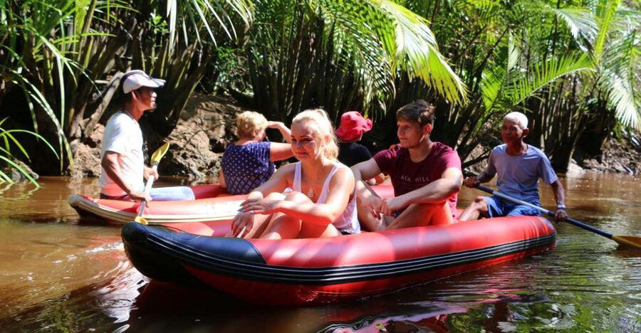 Khao Lak: Sri Phang Nga Canoe and Tam Nang Waterfall Tour - Walking through Sri Phang Nga National Park