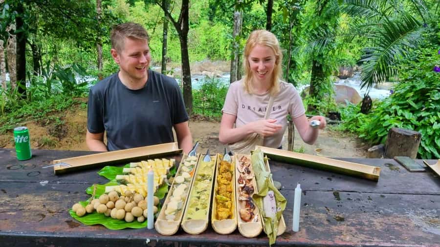 Khao Sok: Private Jungle Trek, Waterfall Swim & Bamboo Lunch - Pickup in Khao Sok and a short half-day format