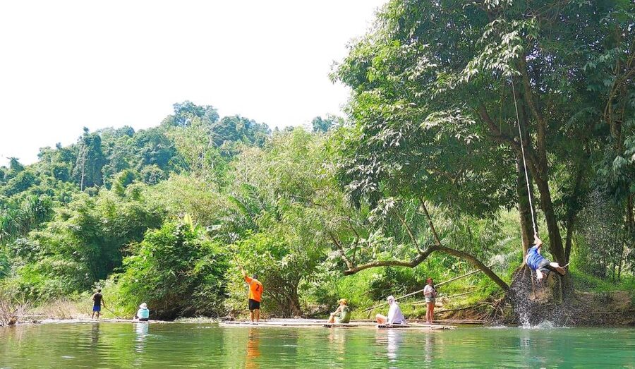 Khaolak: Bamboo Rafting, Waterfalls, and Turtle Conservation - The Sea Turtle Conservation Center