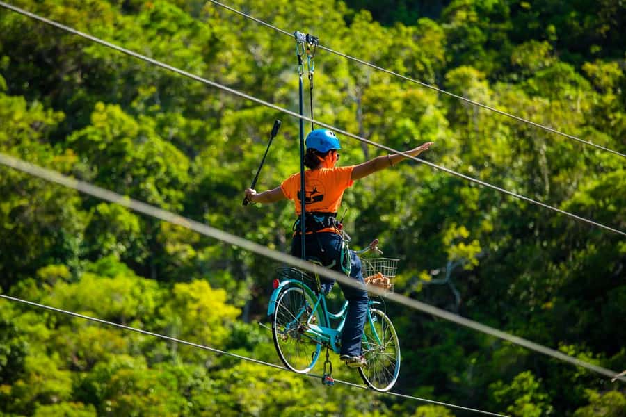 Ko Pha Ngan: Sky-High Zipline & Wang Sai Waterfall Views - Packages D and E work for a short stop