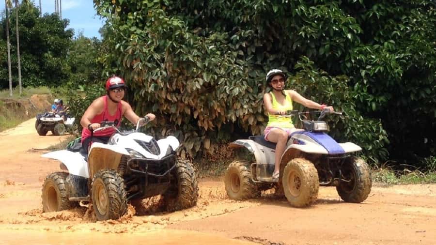 Ko Samui: X Quad Beginner Waterfall ATV Tour (1 Driver) - From wide plantation tracks to rougher mountain ground