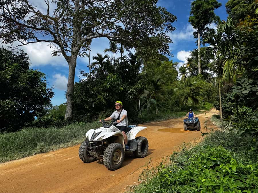 Ko Samui: X Quad Beginner Waterfall ATV Tour (1 Driver) - Viewpoints that reward the climb